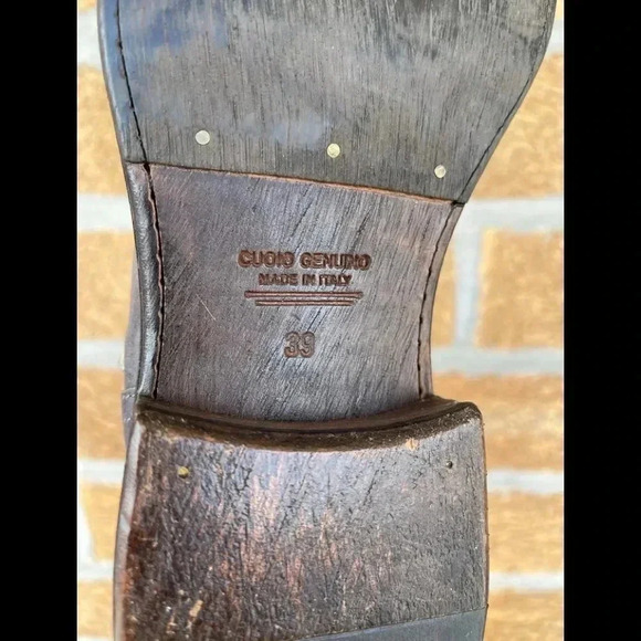 HOLLYWOOD TRADING COMPANY HTC biker boots 39 - Picture 11 of 16